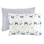Touched Nature Baby Organic Cotton Toddler Pillowcase, Moon, One Size. Fixed Price $15.99.