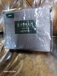 Lauren Ralph 4PIECE 100% Cotton Sateen Sheet Set Charcoal Grey King Size. Fixed Price $289.99.