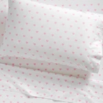Pottery Barn Kids Heart Organic Cotton Sheet Set Twin. Fixed Price $44.99.
