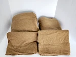 Threshold Full Size Brown Heather Cotton Jersey Sheet Set. Fixed Price $28.99.