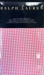 Lauren Ralph Rl Classic Gingham Monaco Pink Twin Extra Deep Fitted Sheet. Fixed Price $59.95.