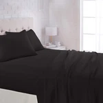 Lightweight Super Soft Easy Care Microfiber Piece Bed Sheet Set With 14-INCH. Fixed Price $29.50.