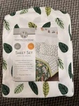 Huntington Home Sheet Set (full) Nwt Jungle Leaves. Fixed Price $20.00.