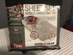 Swiss Gear Twin Sheet Set Airbed Universal Fitted And Flat Combination. Fixed Price $10.50.