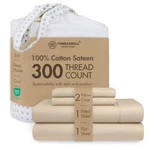 Threadmill Cotton Set 100% For Queen, Beige Solid. Fixed Price $78.32.