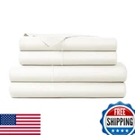 Whisper Organics 100 Cotton Sheets Twin Xl - Gots Certified Bed. Fixed Price $134.87.