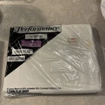 Vtg Performance Springs Twin Flat Sheet White Percale 180 Thread Count Usa Nos. Fixed Price $10.80.
