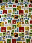 Vintage Angry Birds Twin Flat Bed Sheet Jay Franco 64" X 192" 100% Polyester. Fixed Price $19.00.