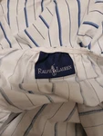 Ralph Lauren 2 Twin Fitted Striped Sheets Blue White. Fixed Price $24.99.