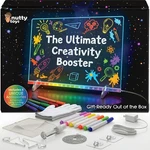 Magic Led Drawing Board 10 Light Up Modes Xl 16" Dry Erase Glow Note Doodle.... Fixed Price $18.97.