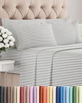 King 6 Piece Sheet Set - Comfy, Breathable & Cooling Soft Hotel Luxury Bedd.... Fixed Price $51.28.