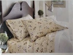 Vtg Target Cotton Flannel Full Sheet Set 4PC Winter Scene Snowman Cardinal New. Fixed Price $29.99.