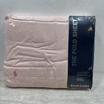 Ralph Lauren -the Polo Sheet Light Pink King Flat Supima Cotton Vintage. Fixed Price $90.00.