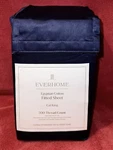 Everhome Egyptian Cotton California King Fitted Sheet 700 Tc Navy. Fixed Price $89.99.