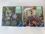 New Ravensburger Succulent Plants York Flowers 300 Pc Jigsaw Puzzle 12967. Fixed Price $25.00.