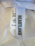 Heartland Homegrown Cotton Sateen Flat Sheet King White 500 Tc. Fixed Price $39.99.