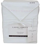Laura Ashley King Size Set Embroidered Pink Hearts Cotton Percale. Fixed Price $72.00.