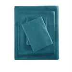 Intelligent Design ID20-1252COTTON Blend Jersey Knit Wrinkle King, Teal. Fixed Price $68.73.