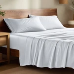Bare Home 100% Rayon Made From Bamboo Set Deep Pocket Breathable. Fixed Price $119.99.