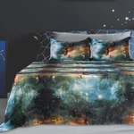 4PCS Galaxy Set Bedding Soft With Pillow Cases Green. Fixed Price $35.07.