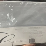 Charisma Madison Premium Oversized Flat Sheet - Nwt Light Blue Queen. Fixed Price $69.95.