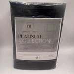 Danjor Linens Queen Sheet Set Black 6 Piece Including 4 Pillowcases. Fixed Price $23.99.