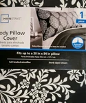 New! Microfiber Body Pillow Cover Case Protector 20" X 54". Fixed Price $12.99.