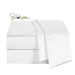 100% Supima Cotton 600 Thread Count,bed Set King Size 4 P.... Fixed Price $154.41.