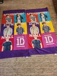 (2) 2013 One Direction 1D Band Global Merchandise Cotton Beach Towel 27 X 54. Fixed Price $50.00.