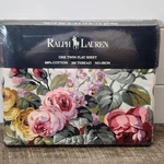 Vintage Ralph Lauren Allison Multi Floral 100% Cotton Twin Flat Sheet Usa New. Fixed Price $29.95.