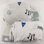 Lot Of 4 Epic Games Fortnite Pattern Queen Bed Set (2 Pillowcases, Flat, Fitted). Fixed Price $19.99.