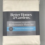 New Better Homes & Gardens 400 Thread Count Performance Full Piece Sheet Set. Fixed Price $48.58.