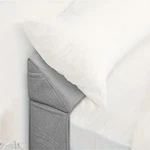 Long Bed Pillow Air Layer Fabric Diamond Pocket Sleep Support. Fixed Price $32.22.