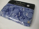 New Ralph Lauren Isadora Delft Blue Floral Ruffled Flat Sheet - King. Fixed Price $329.99.
