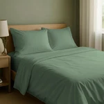 California Design Den Queen Set Natural 100% Cotton Bed S.... Fixed Price $72.35.
