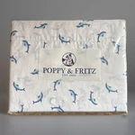 Poppy & Fritz Dolphins 3-PIECE Cotton Twin Xl Sheet Set. Fixed Price $35.20.