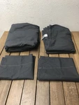 West Elm Gray Twin Sheet Set 100% Organic Cotton Percale Dark 4PC New Open Box. Fixed Price $75.00.