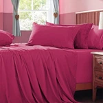 Homiest Extra Deep Pocket Size Sheets Set, 6 Pieces Soft King, Hot Pink. Fixed Price $31.99.