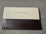 Calvin Klein "the Khaki Collection" 100% Cream King Flat Sheet. Vintage. Fixed Price $55.00.