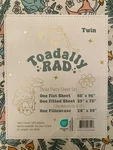 Toadlly Rad Twin Sheet Set Frogs Mushroom Flowers Ferns New Whimsical. Fixed Price $28.00.