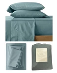 Nwt Casaluna Teal Green Suptima Sateen Bed Sheets Set Full 500 4PC Luxury. Fixed Price $44.99.