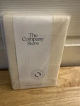 New Company Store Legends Hotel Alabaster Cotton Supima Percale King Pillowcases. Fixed Price $42.29.