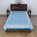Traditional Hand Block Printed Bedsheet, Soft Cotton Set, Home Decor. Fixed Price $142.50.