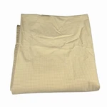 Vintage Ralph Lauren Yellow White Small Wendy Gingham Check Flat Sheet Queen Sz. Fixed Price $47.97.