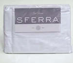 Sferra Matteo Queen Sheet Set White Cotton Sateen Luxury Bedding. Fixed Price $357.00.