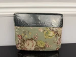 Vintage Ralph Lauren Charlotte Floral Sage Green King Fitted Sheet Up To 14". Fixed Price $395.00.