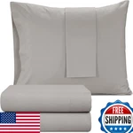 Izod 100 Egyptian Cotton Sheets Set Queen Size Percale Crisp. Fixed Price $86.38.
