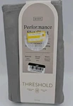 Queen 400 Performance Flat Sheet Classic Gray - Threshold: Cotton. Fixed Price $19.95.