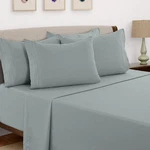 6 Piece Bed Sheet Set 1800 Series Microfiber Comfort Deep Pocket Hotel. Fixed Price $22.25.