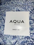 Aqua Egyptian Cotton Sheet Set, King - Reg 268.00 New Tags. Fixed Price $60.00.